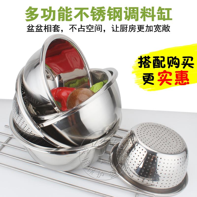 Hình Tròn Bếp Đồ Gia Dụng Lưu Vực Canh Chậu Inox