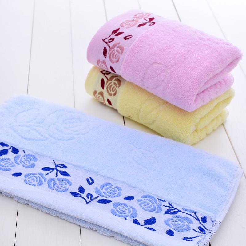 100% Cotton Người Lớn Mặt Dày Khăn Mặt