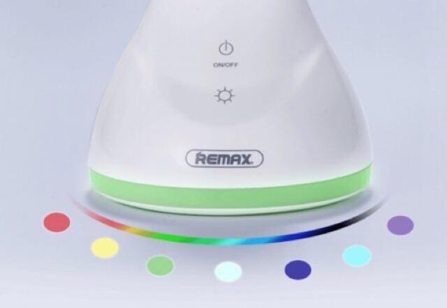Đèn bàn LED chống cận REMAX, sạc điện, cảm ứng, đổi 3 màu RT E185, hàng nguyên seal