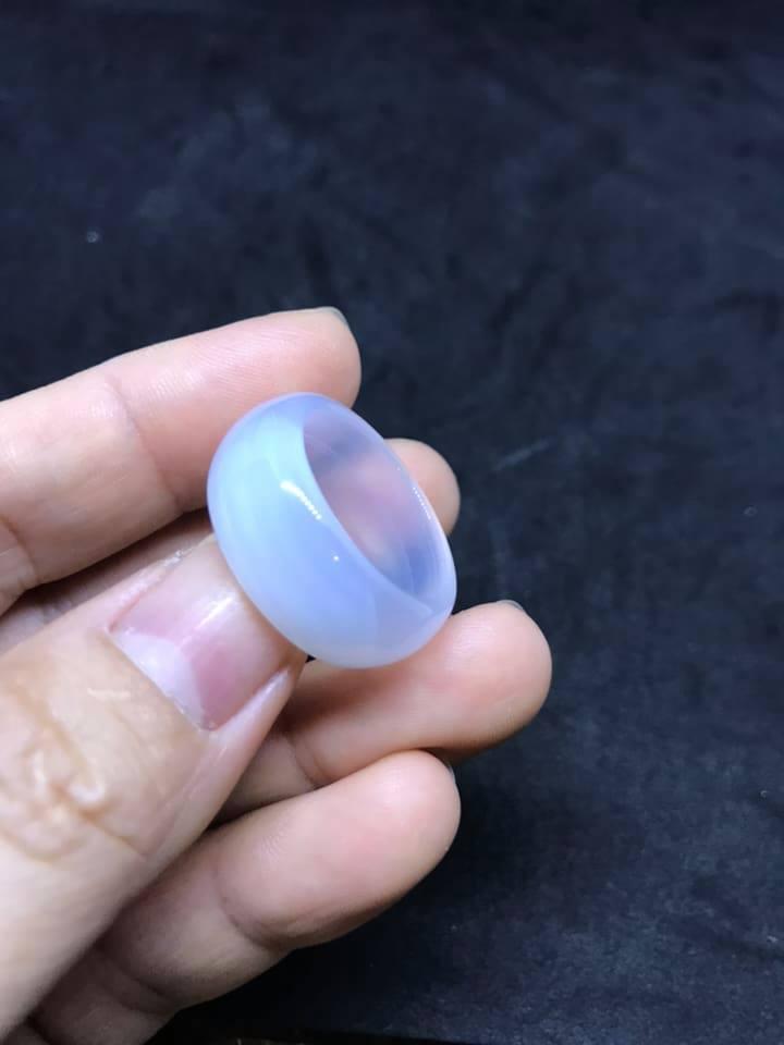 [HCM]NHẪN ĐÁ MÃ NÃO TRẮNG