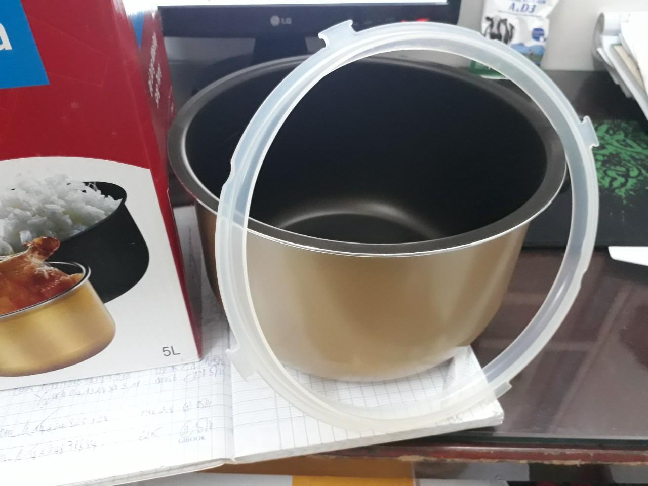 LÒNG NỒI VÀ RON ÁP SUẤT 5 LÍT MEDIA