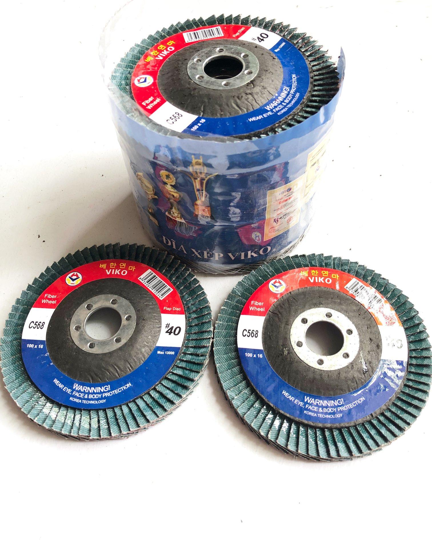 10 Nhám Xếp VIKO số 40 ( dùng cho máy cầm tay)