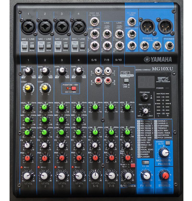 Mixer Yamaha MG10XU