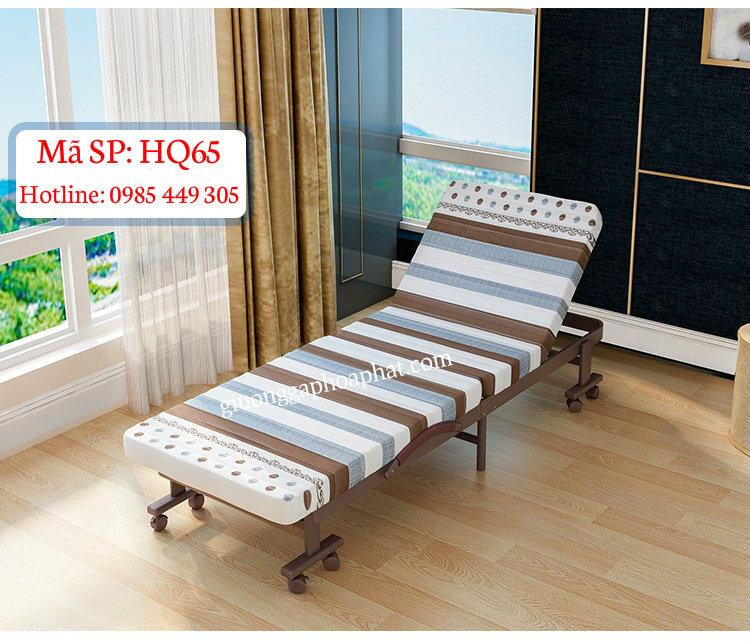 GIƯỜNG GẤP HÀN QUỐC RỘNG 65 PHÂN (HQ65)