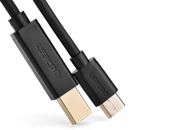 Cáp máy in USB Type C 5M Ugreen 30183 (Đen)