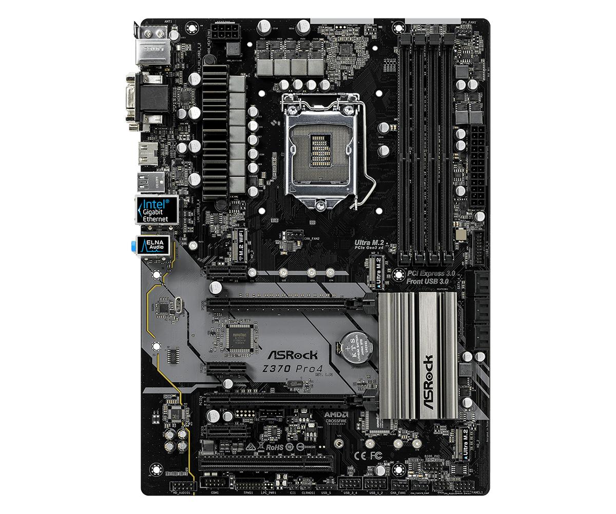 [HCM]Mainboard Asrock Z370 Pro4
