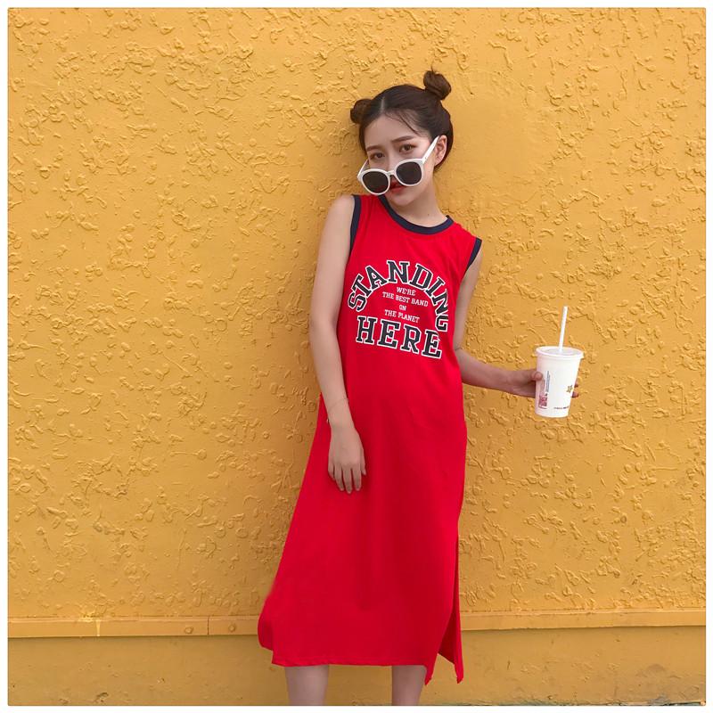 Váy tanktop xẻ tà