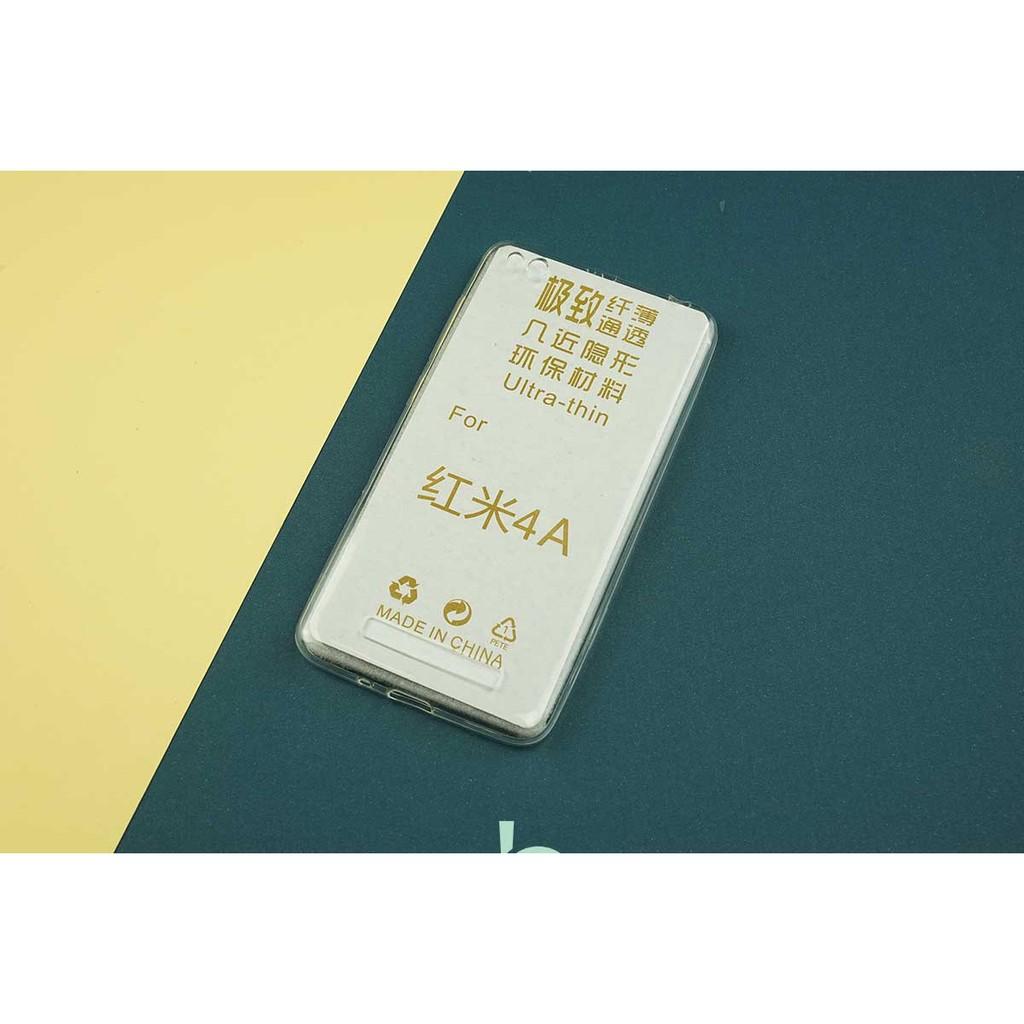Ốp Silicon cho Xiaomi Redmi 4A (Trong suốt)