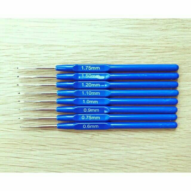 [HCM]Bộ 8 kim móc len size nhỏ