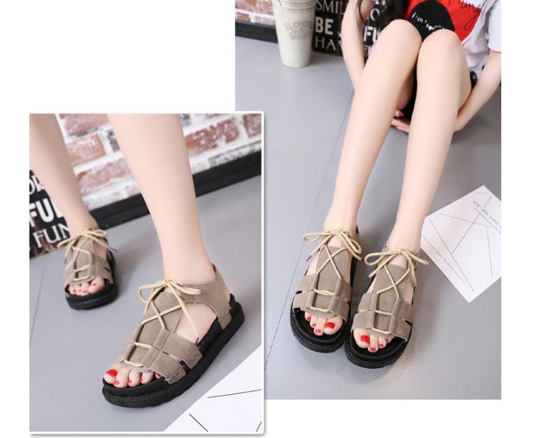 Dép NỮ SANDAL dây thừng 064