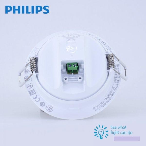 Bộ 3 đèn Philips LED Downlight âm trần 59201 5,5W (Trắng/Vàng)