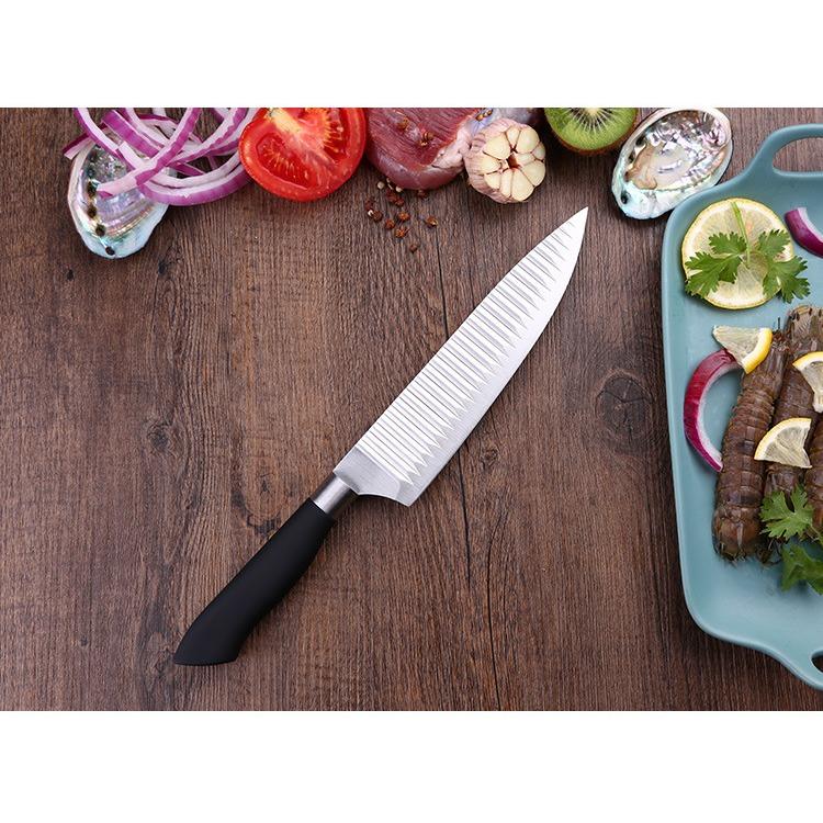 Dao cắt thái thực phẩm, thịt inox - 32cm 135g