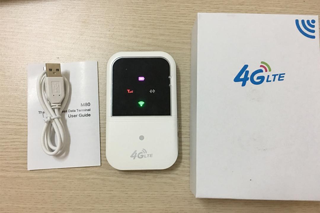 Phát wifi 3G/4G A800 - Sử dụng liên tục 7h (Trắng)