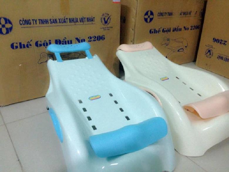 Ghế gội đầu Việt Nhật cho bé (Xanh)