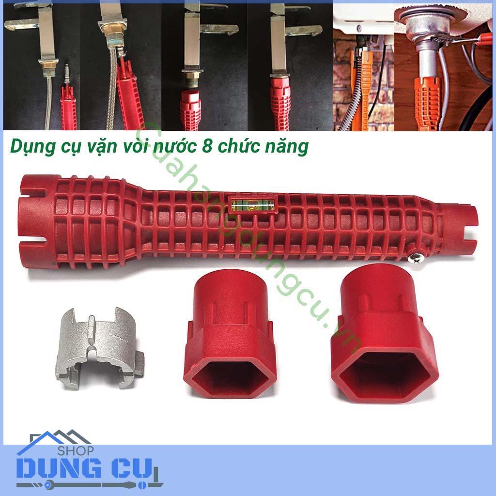 Dụng cụ vặn dây cấp nước 8 chức năng