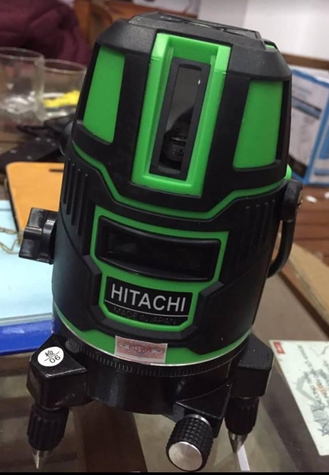 Máy cân mực laser HITACHI 5 tia xanh