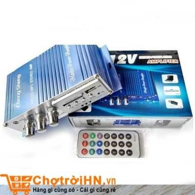 ÂM LY HS9004 35W+35W 12V-5A SD/TF/MMC/USB