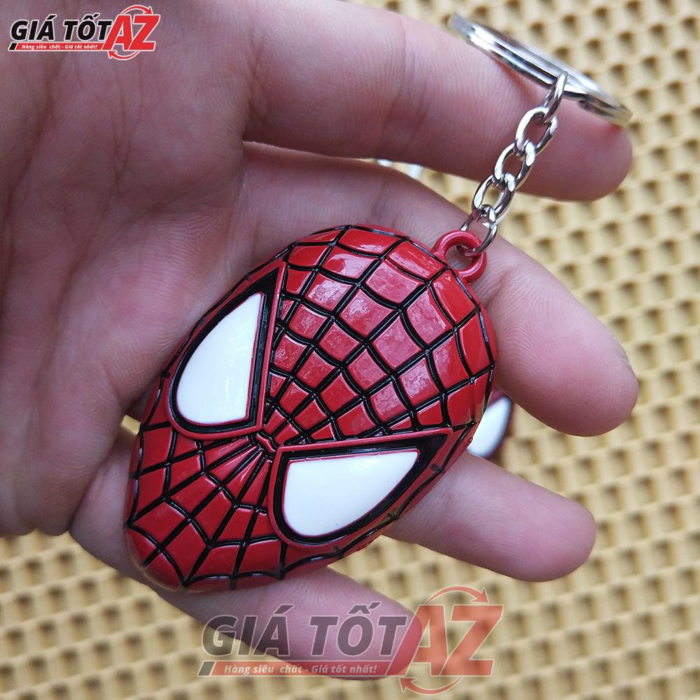 Móc treo chìa khóa mẫu Marvel Spider Man 3D cực đẹp
