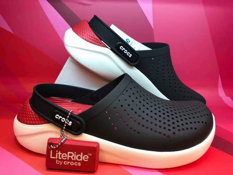 Sục Cross-LiteRide cho cả nam và nữ- màu đen đỏ