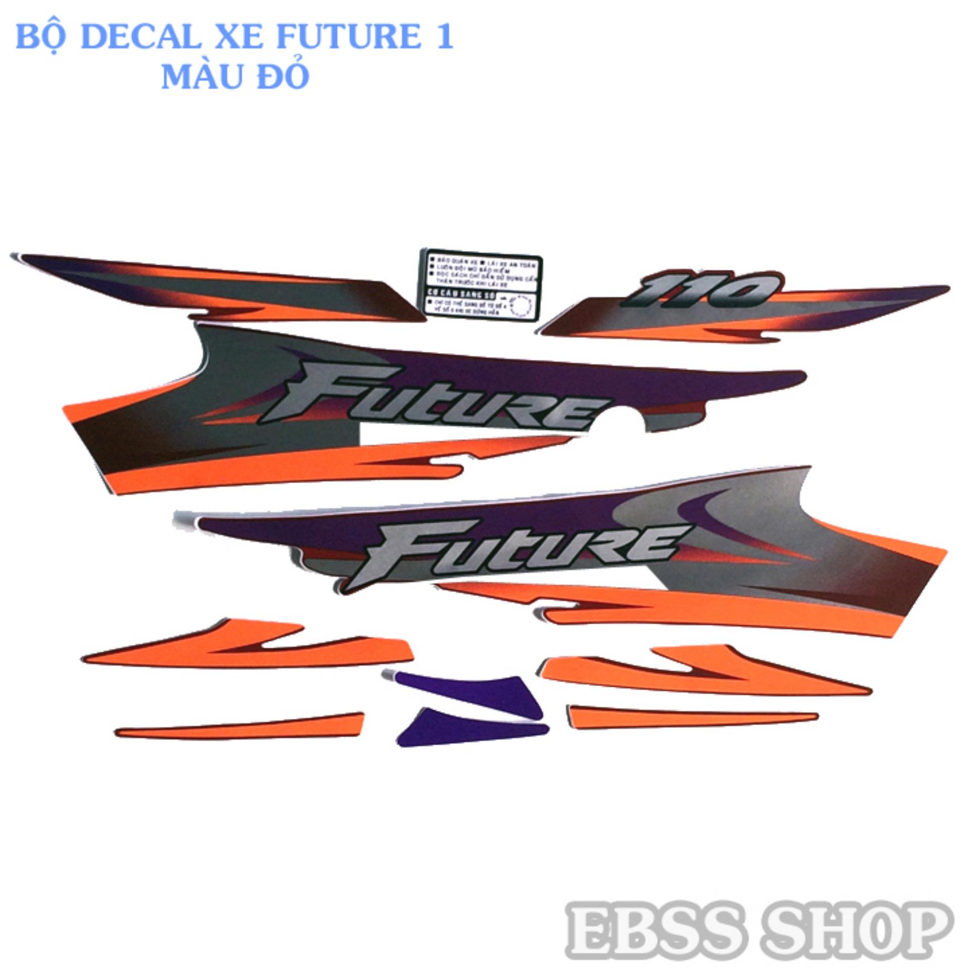 Bộ tem Future 1 màu đỏ