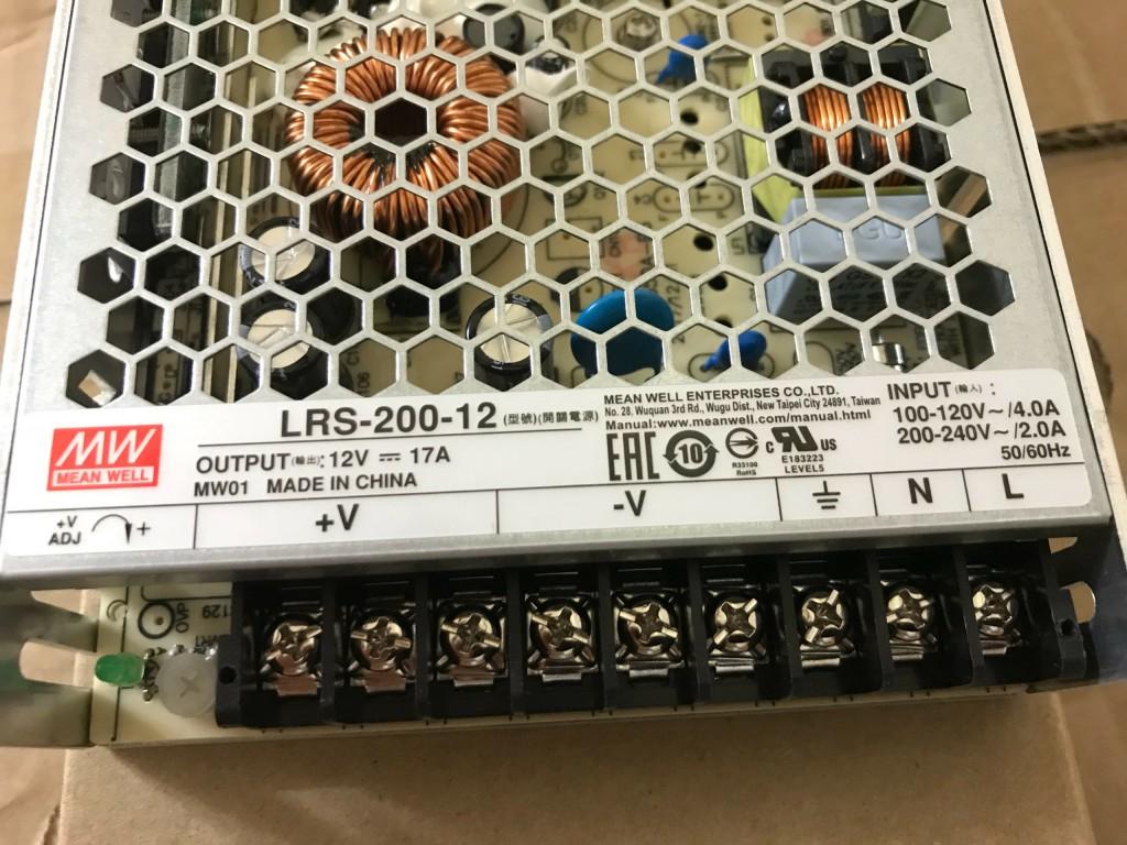 Nguồn  LED Meanwell LRS-200-12-17A