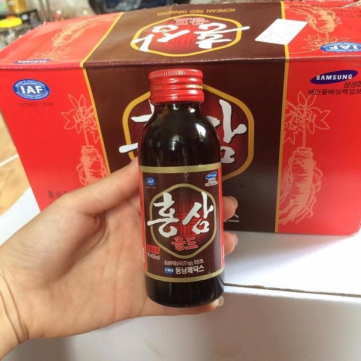 Lốc 10 Chai Nước Hồng Sâm Hàn Quốc