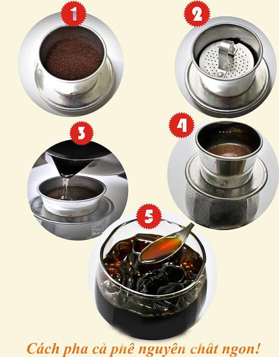 Bộ 2 Phin Pha Cafe Nhôm Truyền Thống