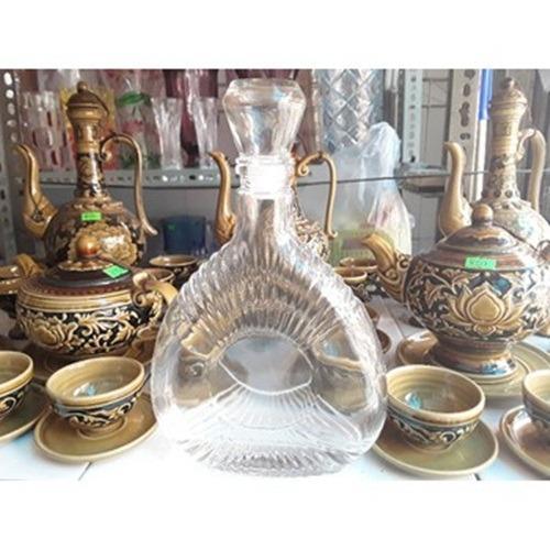 [HCM]Chai thủy tinh đựng ruou XO