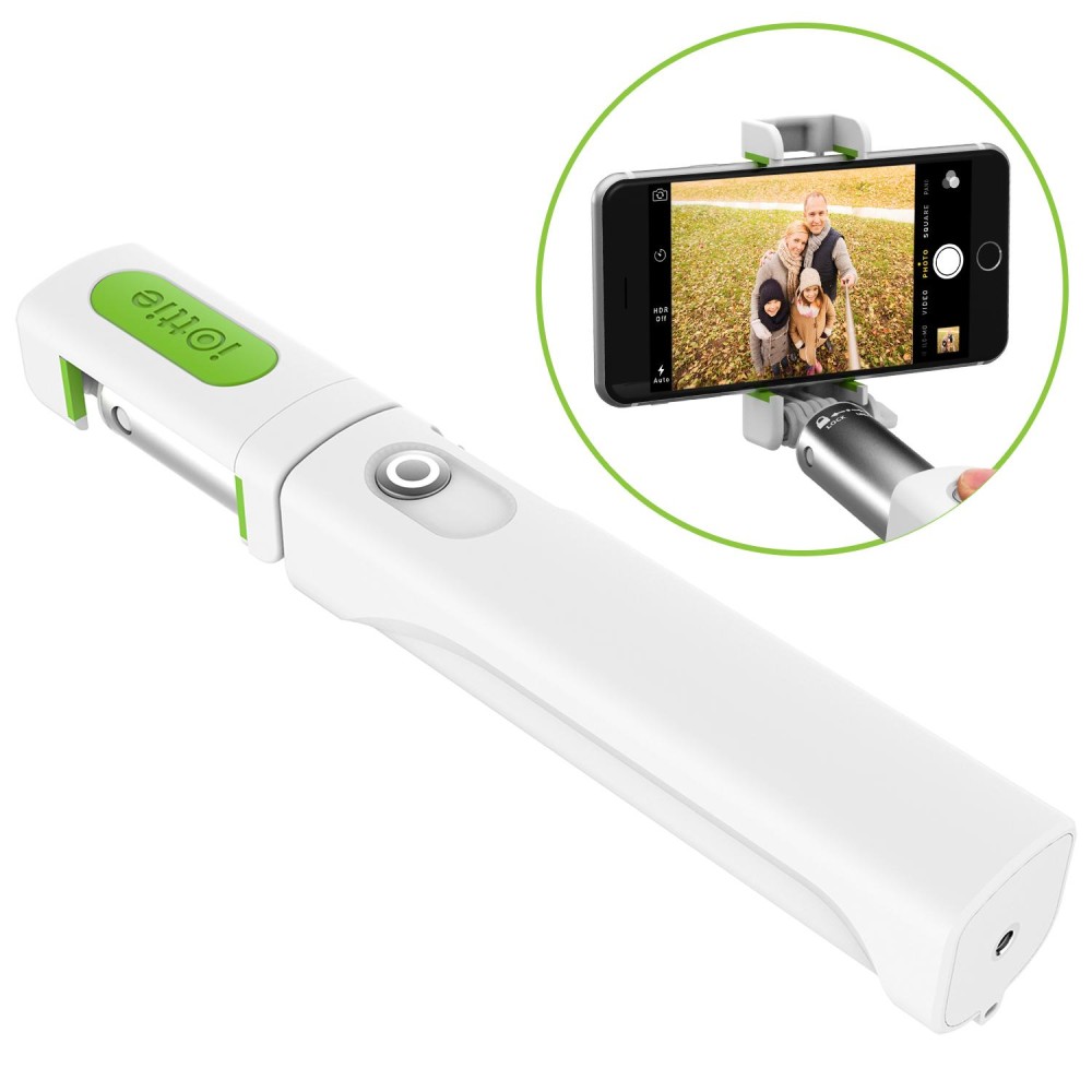 Bluetooth selfie stick - iOttie Migo (White)