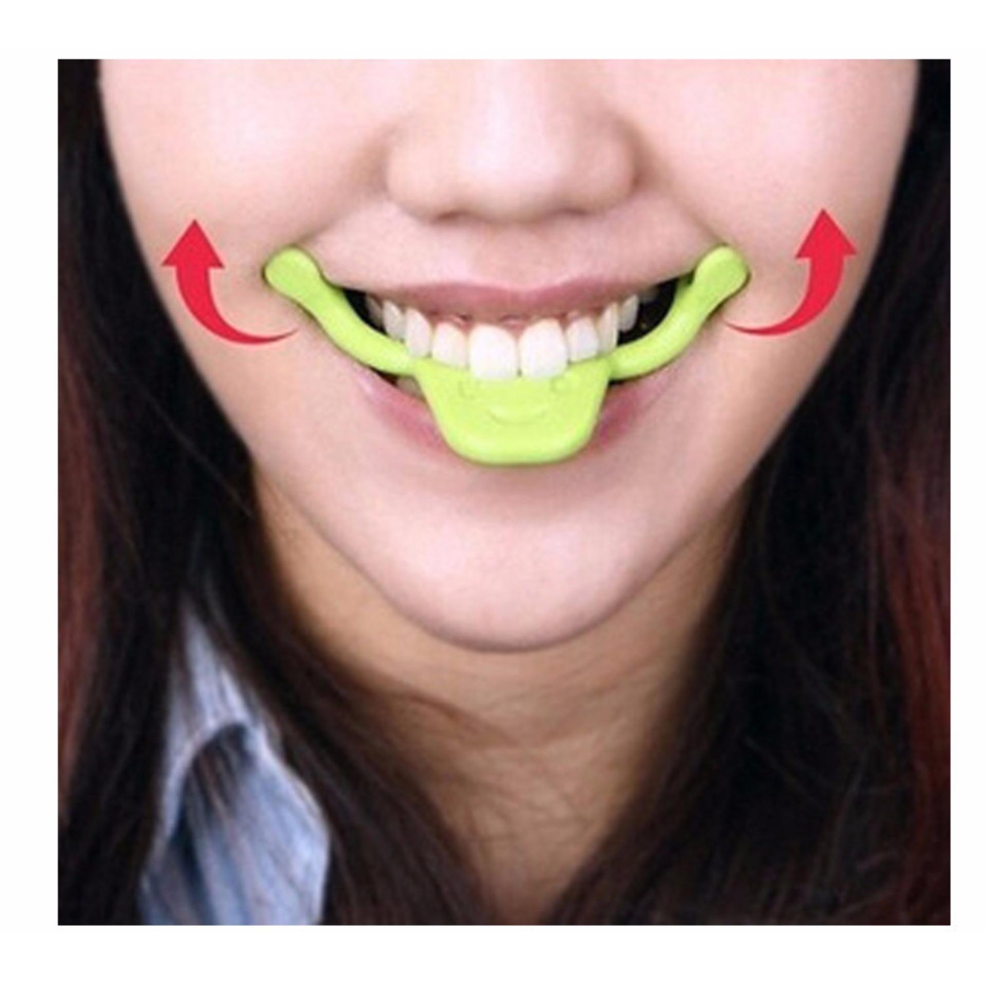 Bộ 2 dụng cụ tạo nụ cười tươi - Smile maker  (Xanh lá cây)