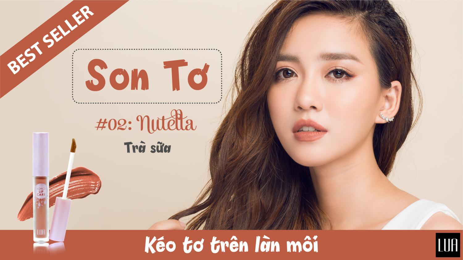 Son Tơ - Lua Fashion Lip Care Korea (10 màu lựa chọn)