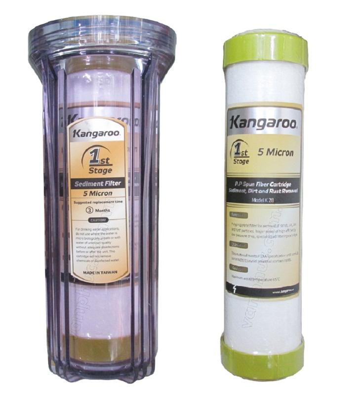 Bộ lõi lọc nước số 1,2,3 kangaroo