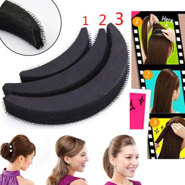 Sét 3 Kẹp phồng mái,đệm phồng tóc