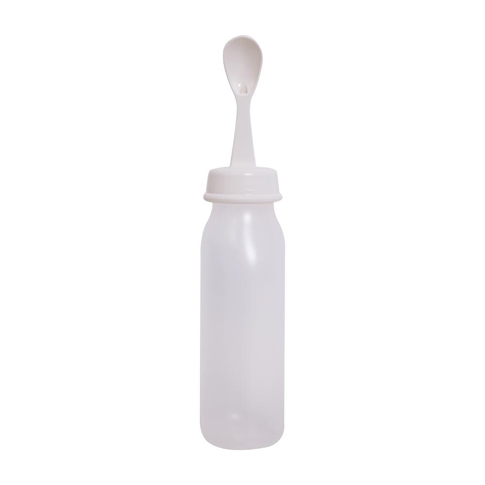 Bình ăn bột Pigeon 240ml Tặng 1 ly uống nước in hình cho bé - binh tap an dam cho be