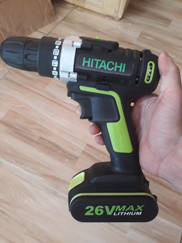 Máy khoan pin  26v - 2 pin- Hitachi