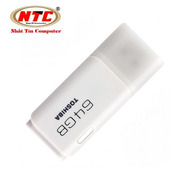 USB Toshiba Hayabusa 2.0 64GB (Trắng) - Nhất Tín Computer