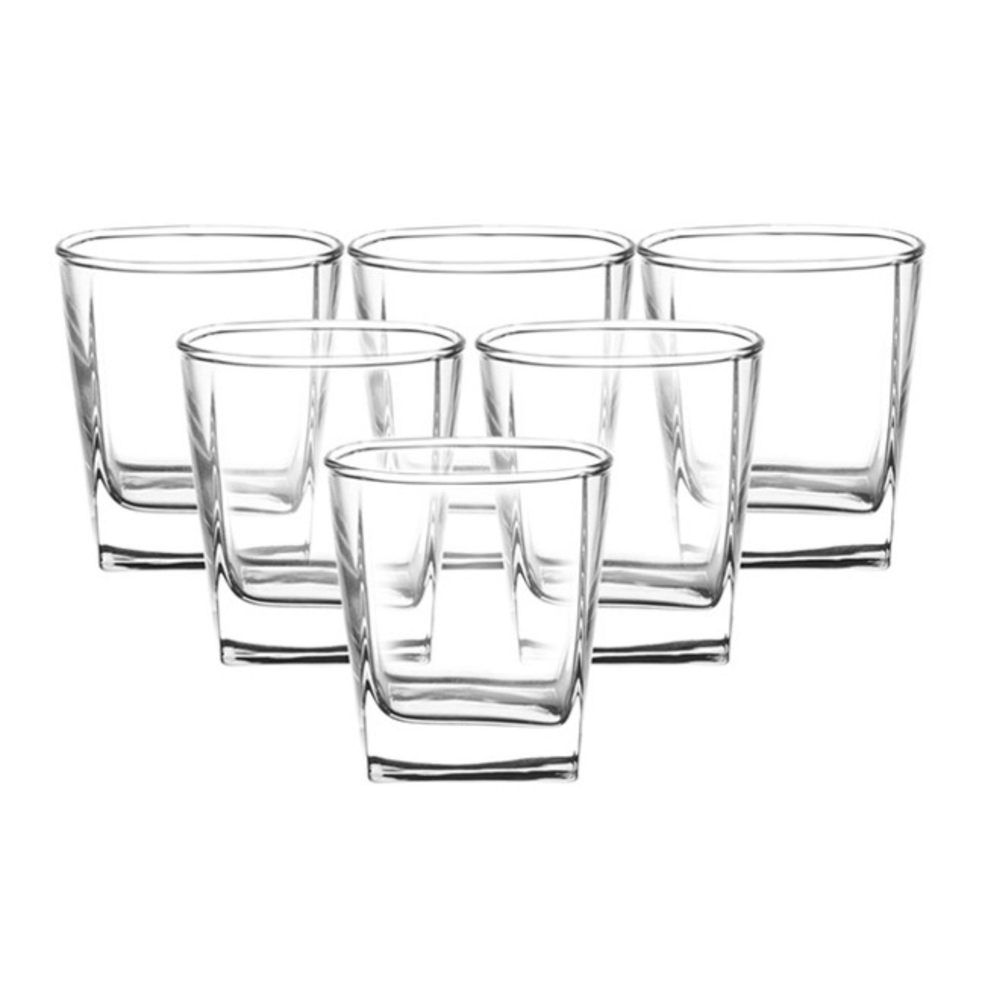 Bộ 6 ly thủy tinh thấp Luminarc Sterling 200ml G2516 (Trong suốt)