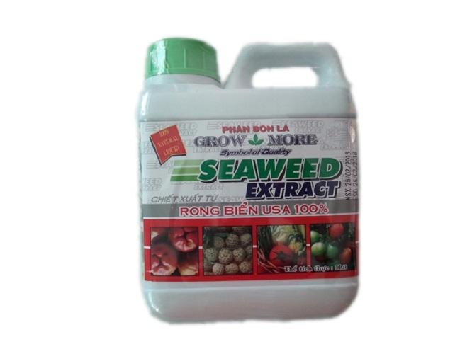 Phân bón hữu cơ rong biển USA Grow more SEAWEED EXTRACT 500ml (rootplex seaweed extract rong biển 100%)