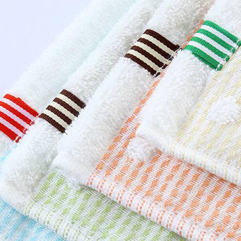 Hàng Xuất Khẩu Nhật Bản-Khăn Mặt 100% Cotton Vải Xô Bông Rửa Đồ Gia Dụng Người Lớn Mềm Mại Hút Nước 100% Cotton Hai Mặt Khăn Mặt