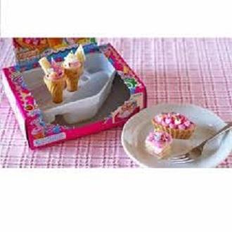 Làm bánh kem với Popin Cookin DIY Candy