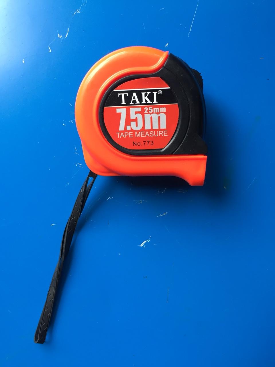 Thước lỗ ban 7,5m, thước hai mặt, thước đo độ dài