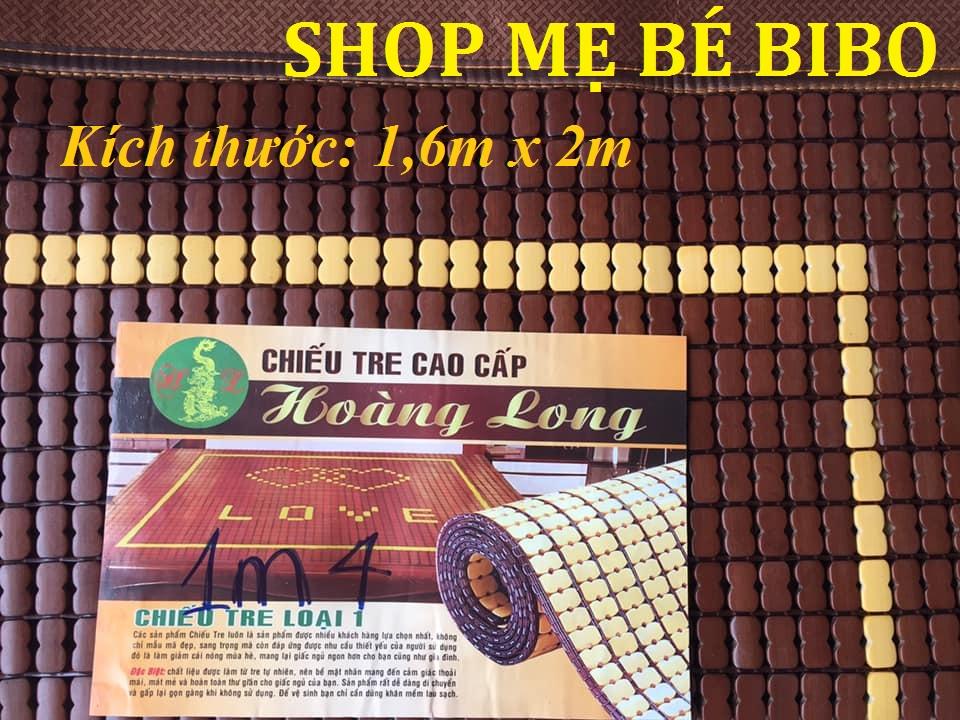 CHIẾU TRÚC MẮT NHỎ CÓ VIỀN MÀU ĐEN 1M6 ( 160cm x 190cm )