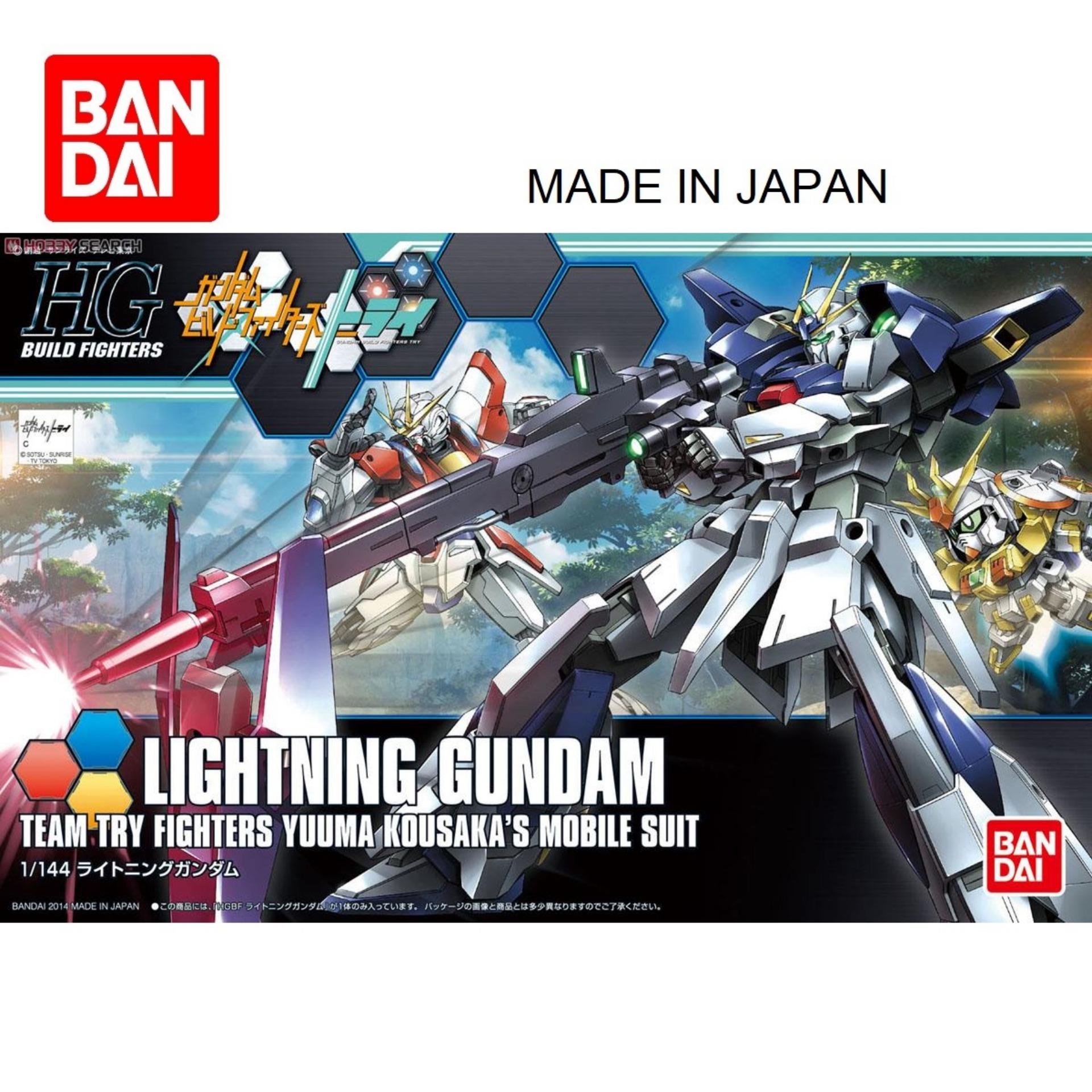 Mô hình Gundam Bandai 1/144 HGBF Lightning Gundam Serie HG Build Fighters |  