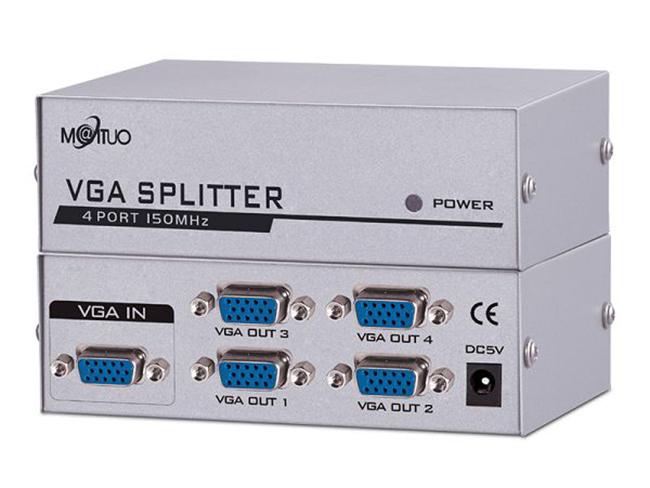 Bộ chia màn hình VGA 1 vào 4 ra
