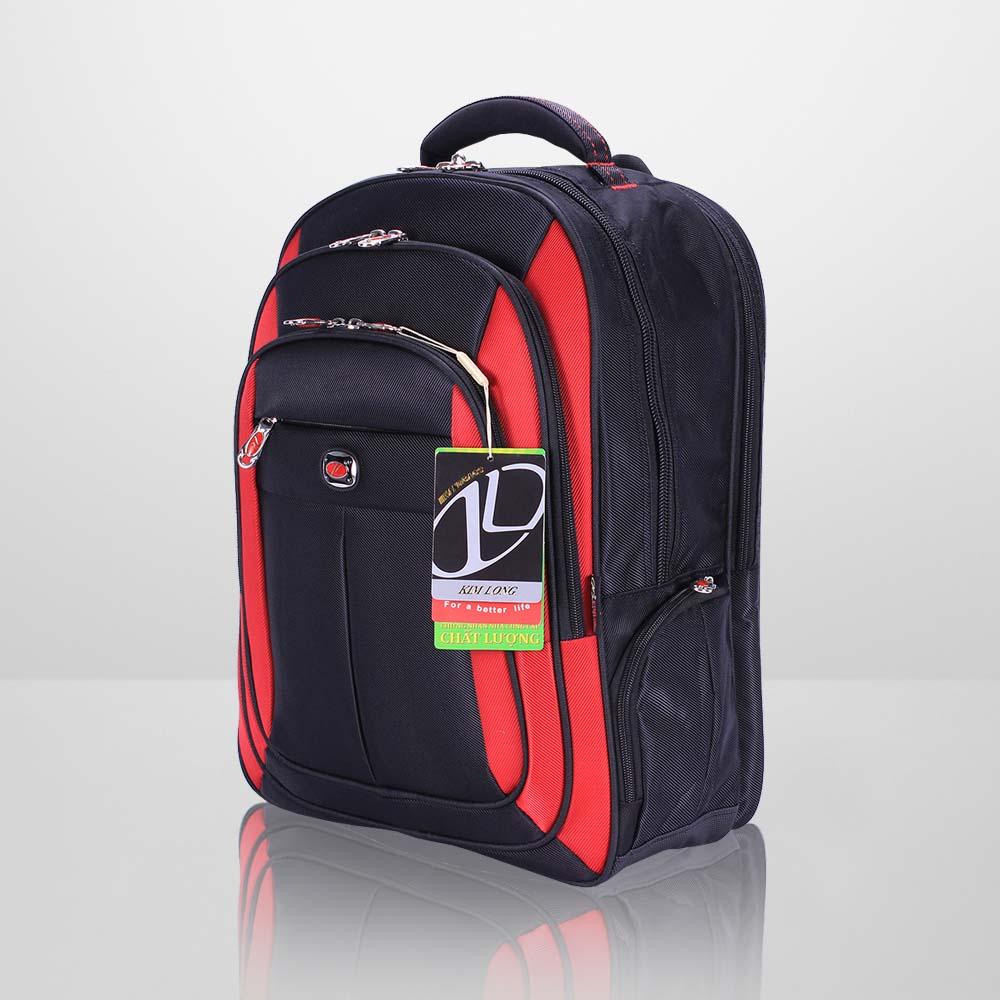 Balo đa năng, laptop Kim Long KL025 (Đen phối Đỏ)