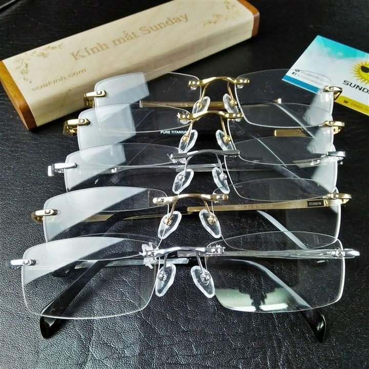 Gọng kính titan nguyên chất