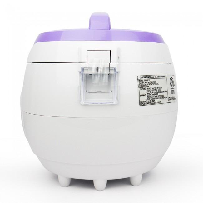 Nồi Cơm Điện Cuckoo CR-0671V 1L 500W (Trắng Phối Tím)