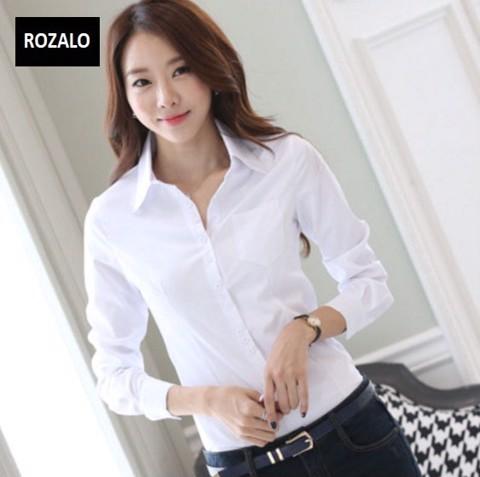 [HCM]áo sơ mi nữ trắng công sở