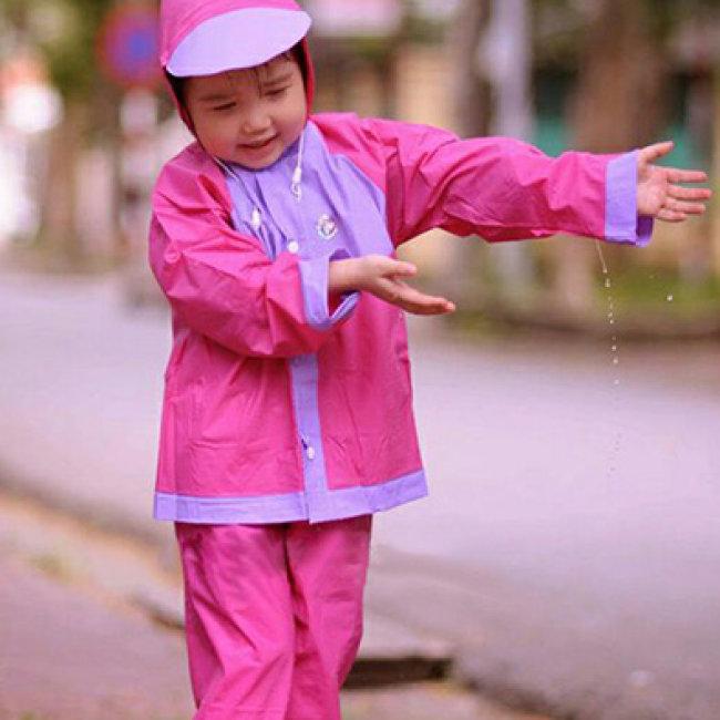 [HCM]Bộ Quần Áo Mưa Cho Trẻ Em