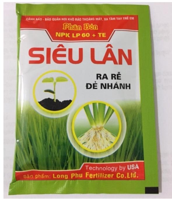 Siêu lân kích thích ra rễ, đẻ nhánh, xanh lá